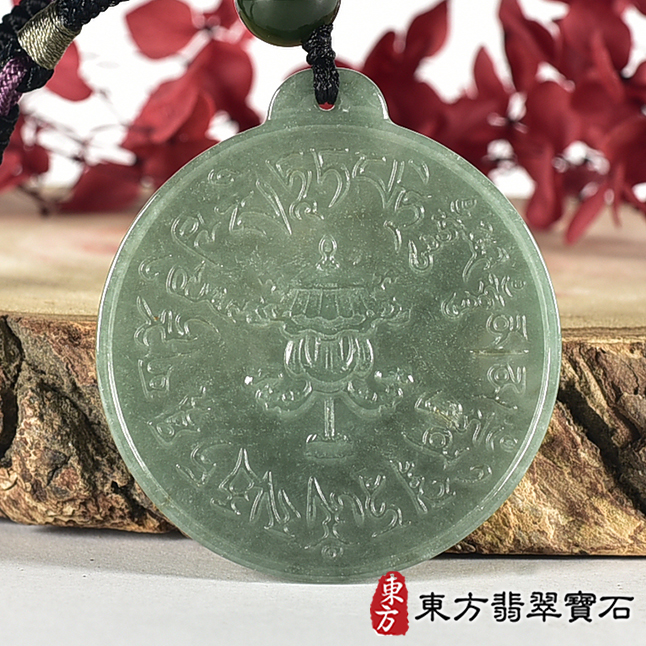 翡翠項鍊(玉珮玉墜吊墜)分類商品類最新商品，編號SL031實照圖片