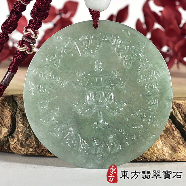 翡翠項鍊(玉珮玉墜吊墜)分類商品類最新商品，編號SL032實照圖片