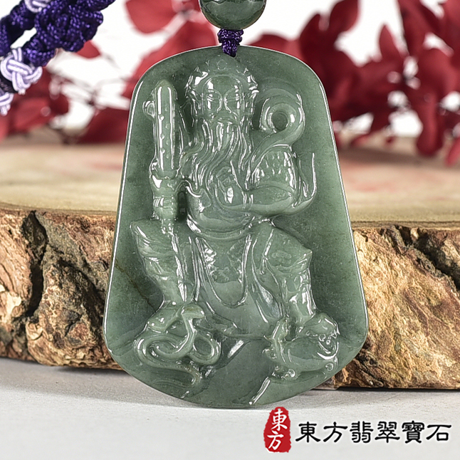 翡翠神明玉珮類最新商品，編號ST265實照圖片