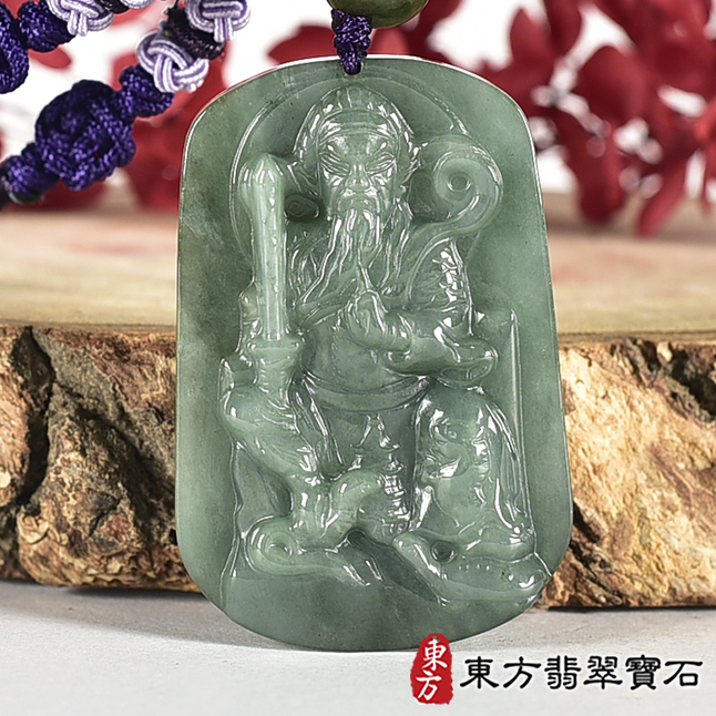 翡翠神明玉珮類最新商品，編號ST266實照圖片