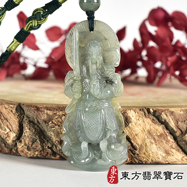 翡翠神明玉珮類最新商品，編號ST267實照圖片