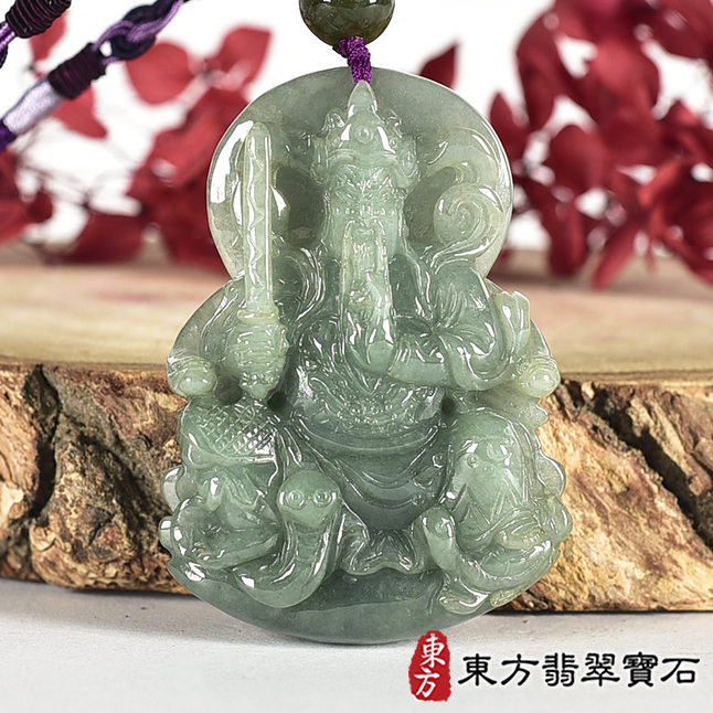 翡翠神明玉珮類最新商品，編號ST271實照圖片