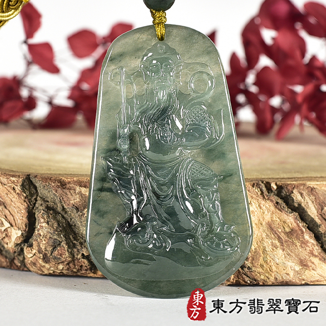 翡翠神明玉珮類最新商品，編號ST272實照圖片