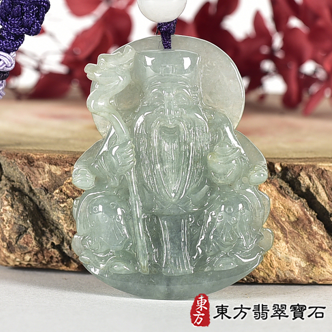 翡翠神明玉珮類最新商品，編號TD080實照圖片