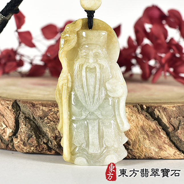翡翠神明玉珮類最新商品，編號TD083實照圖片