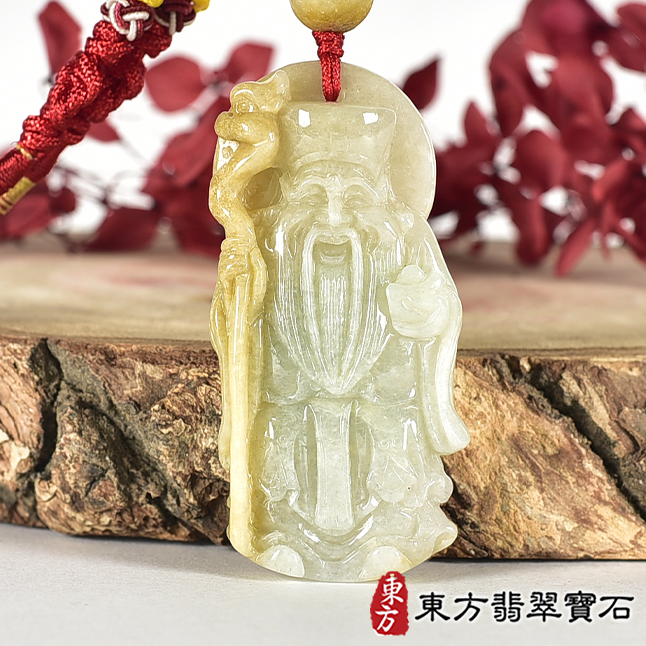 翡翠神明玉珮類最新商品，編號TD084實照圖片