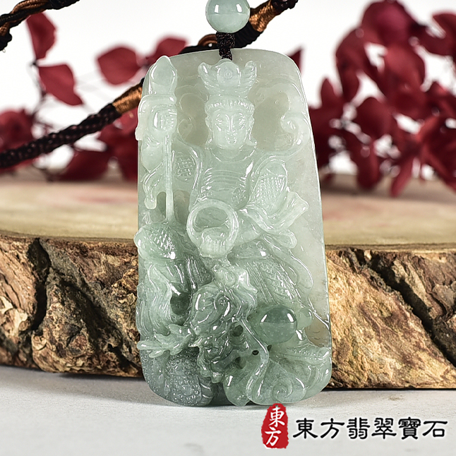 翡翠神明玉珮類最新商品，編號TT232實照圖片