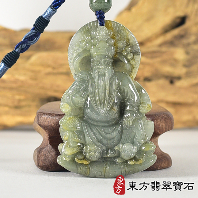 翡翠神明玉珮類最新商品，編號WF027實照圖片