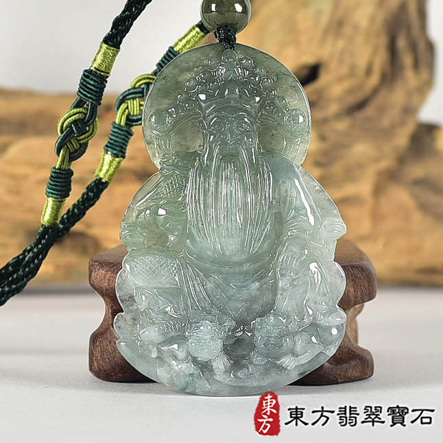 翡翠神明玉珮類最新商品，編號WF030實照圖片