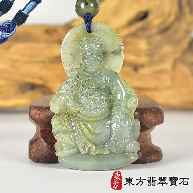 翡翠神明玉珮類最新商品，編號WF032實照圖片