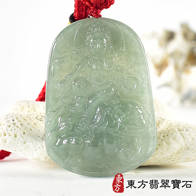 翡翠神明玉珮類最新商品，編號BS273實照圖片