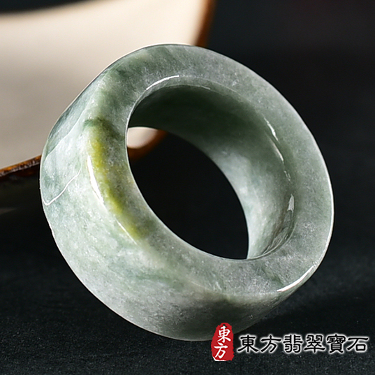翡翠戒指，玉戒，尾戒類最新商品，編號RNG855實照圖片