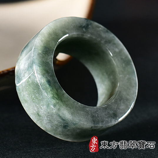 翡翠戒指，玉戒，尾戒類最新商品，編號RNG857實照圖片