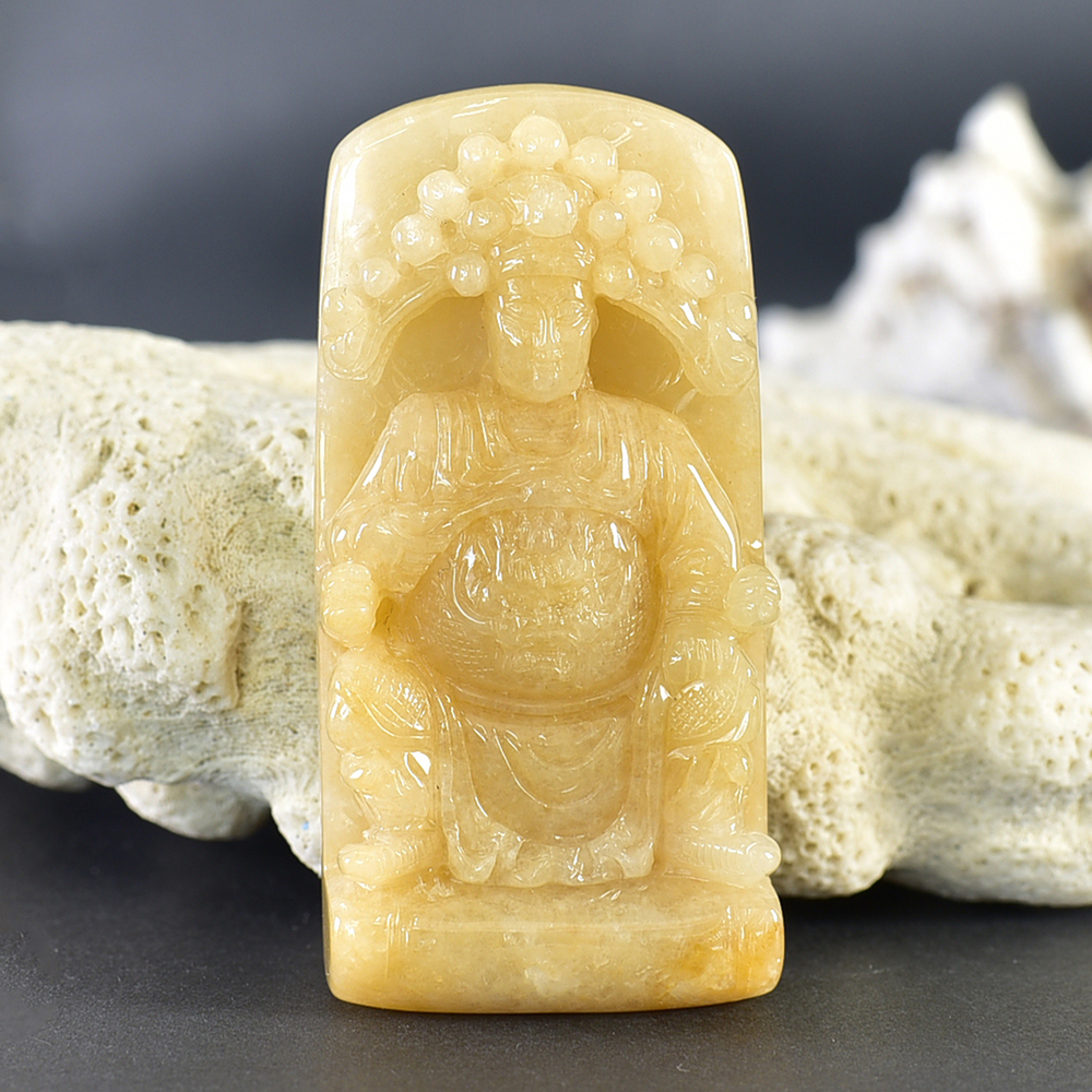 翡翠神明玉珮類最新商品，編號WF036實照圖片