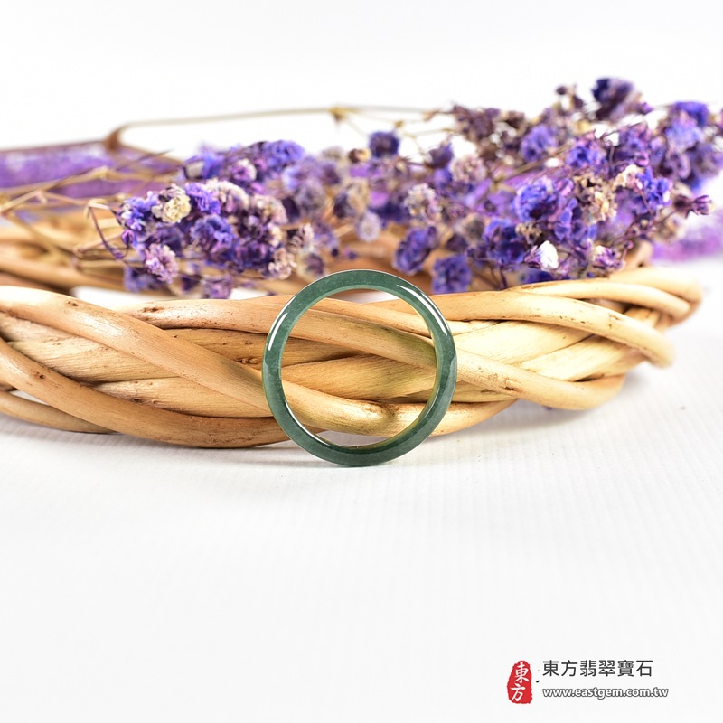 編號：RNG1109翡翠戒指，玉戒，尾戒商品實照
