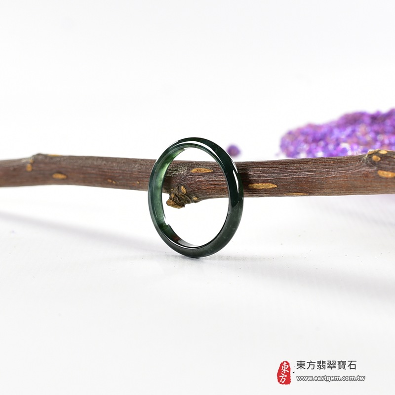 編號：RNG1118翡翠戒指，玉戒，尾戒商品實照