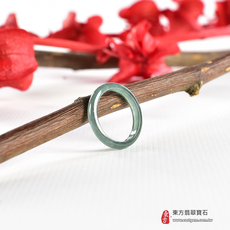 編號：RNG1123翡翠戒指，玉戒，尾戒商品實照