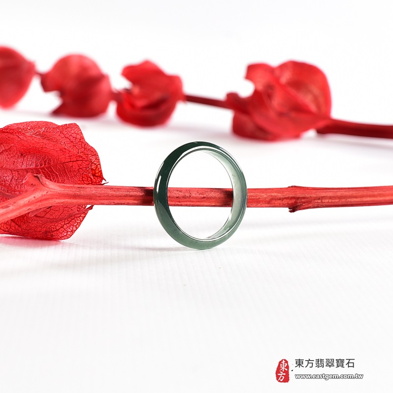 編號：RNG1131翡翠戒指，玉戒，尾戒商品實照