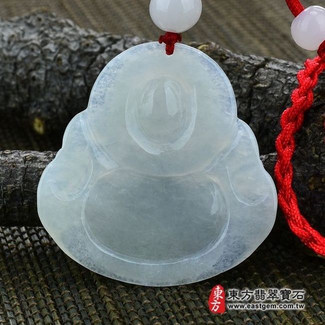 彌勒佛  背後照片 （已售出勿下標，可訂做）翡翠彌勒佛項鍊玉珮（彌勒佛：彌勒佛牌A貨翡翠彌勒佛玉珮、緬甸玉彌勒佛玉墜）。白翡細糯種彌勒佛，ML039。客製化訂做各種翡翠彌勒佛吊墜玉珮項鍊。★附A貨翡翠雙證書
