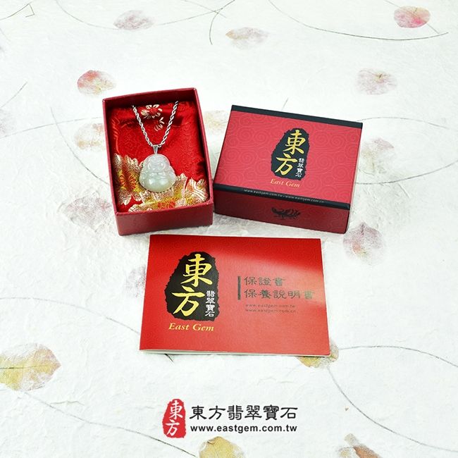 彌勒佛  出貨照片 （已出售勿下標，可訂做）翡翠彌勒佛項鍊玉珮（彌勒佛：彌勒佛牌A貨翡翠彌勒佛玉珮、緬甸玉彌勒佛玉墜）。糯種，微透光彌勒佛，ML031。客製化訂做各種翡翠彌勒佛吊墜玉珮項鍊。★附A貨翡翠雙證書