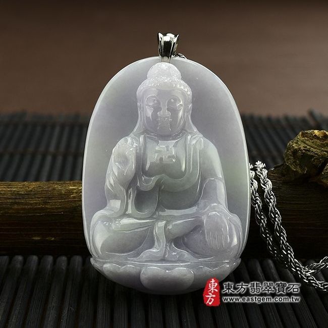 釋迦牟尼佛  正面照片  （已售出勿下標，可訂做）翡翠釋迦牟尼佛項鍊玉珮（佛祖：釋迦牟尼佛牌A貨翡翠釋迦牟尼佛玉珮、緬甸玉釋迦牟尼佛玉墜）。紫羅蘭，春帶彩釋迦牟尼佛，FD005。客製化訂做各種翡翠釋迦牟尼佛吊墜玉珮項鍊，★附A貨翡翠雙證書