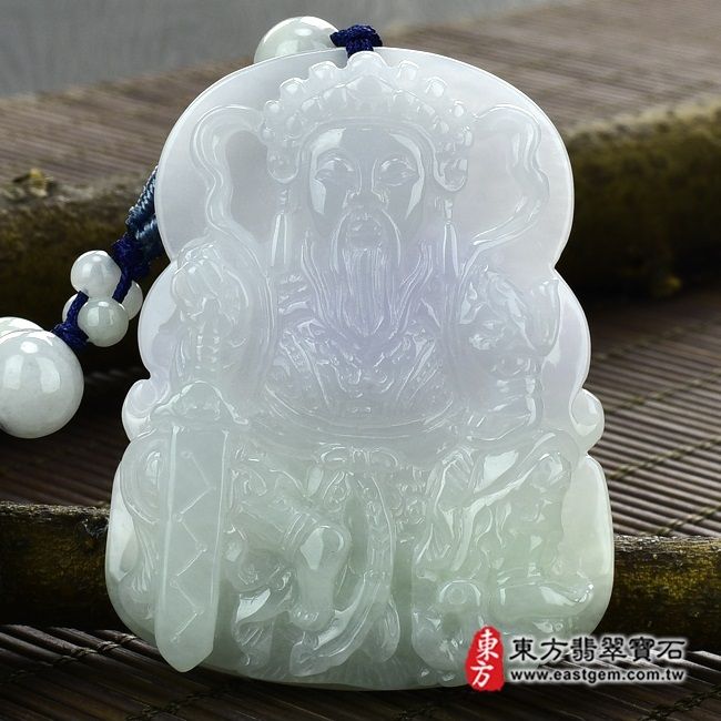 玄天上帝  正面照片  （已售出勿下標，可訂做）翡翠玄天上帝項鍊玉珮（玄天上帝：玄天上帝牌A貨翡翠玄天上帝玉珮、緬甸玉玄天上帝玉墜）。糯種春帶彩玄天上帝，ST015。客製化訂做各種翡翠玄天上帝吊墜玉珮項鍊。★附A貨翡翠雙證書 