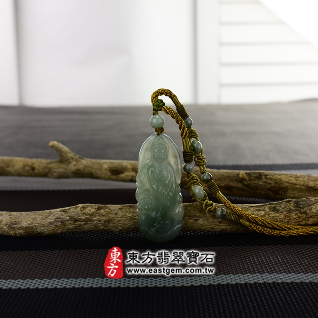 觀音項鍊玉珮  意境照片   （已出售勿下標，可訂做）翡翠觀音項鍊玉珮（觀世音菩薩，不二觀音：觀音牌A貨翡翠觀音玉珮、緬甸玉觀音玉墜）。淡綠色糯冰種觀音，GY380。客製化訂做各種翡翠觀音吊墜玉珮項鍊。★附A貨翡翠雙證書.jpg