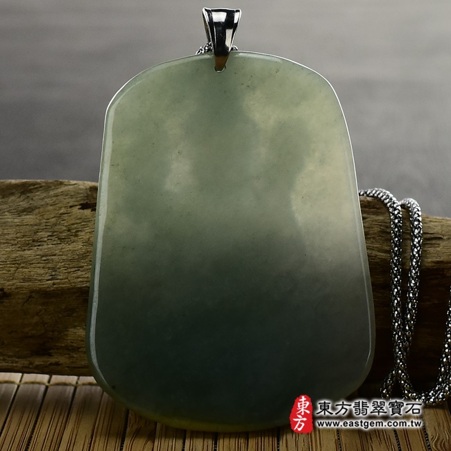 虛空藏菩薩項鍊玉珮背面照片   （已出售勿下標，可訂做）翡翠虛空藏菩薩項鍊玉珮（虛空藏菩薩：虛空藏菩薩牌A貨翡翠虛空藏菩薩玉珮、緬甸玉虛空藏菩薩玉墜）。淺綠色糯種帶黃翡翠虛空藏菩薩，GY419。客製化訂做各種翡翠虛空藏菩薩吊墜玉珮項鍊。★附A貨翡翠雙證書.jpg