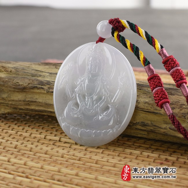 千手觀音項鍊玉珮情境照片 （已出售勿下標，可訂做） 翡翠千手觀音項鍊玉珮（千手觀音：千手觀音牌A貨翡翠千手觀音玉珮、緬甸玉千手觀音玉墜）。淡紫色糯種千手觀音，LH098。客製化訂做各種翡翠千手觀音吊墜玉珮項鍊。★附A貨翡翠雙證書