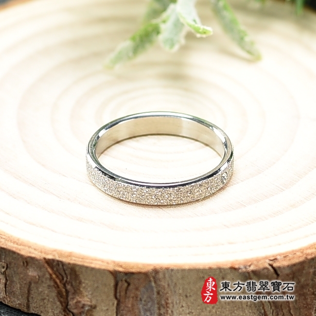 不鏽鋼戒指（不鏽鋼戒指，結婚戒指、結婚對戒、男女對戒）。國際圍14.5，RSD046。客製化訂做各種不鏽鋼不透鋼戒指吊墜項鍊。★附東方翡翠寶石保證卡