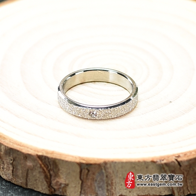 不鏽鋼戒指（不鏽鋼戒指，結婚戒指、結婚對戒、男女對戒）。國際圍9，RSD050。客製化訂做各種不鏽鋼不透鋼戒指吊墜項鍊。★附東方翡翠寶石保證卡