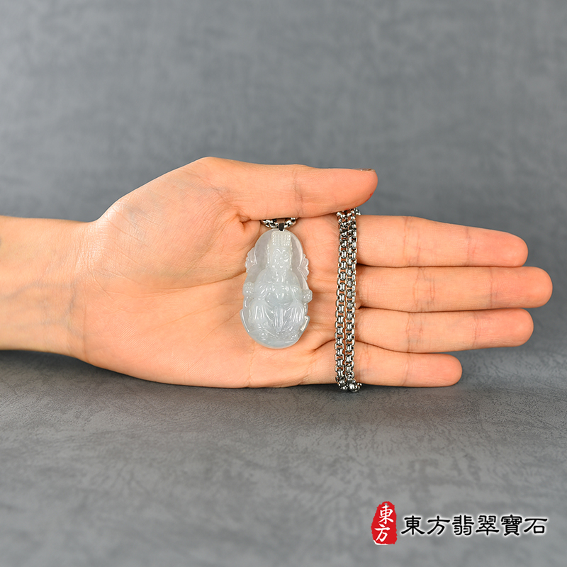 大小翡翠玉皇大帝項鍊玉珮（玉皇大帝：玉皇大帝牌A貨翡翠玉皇大帝玉珮、緬甸玉玉皇大帝玉墜）。綠色糯種玉皇大帝，EH016。客製化訂做各種翡翠玉皇大帝吊墜玉珮項鍊。★附A貨翡翠雙證書