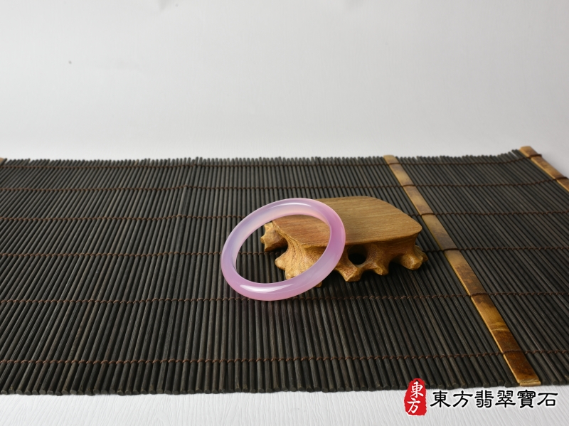 意境-紫瑪瑙手鐲（平口鐲17.5，PC038）。客製化訂做各種紫瑪瑙手鐲。★附東方翡翠寶石證書