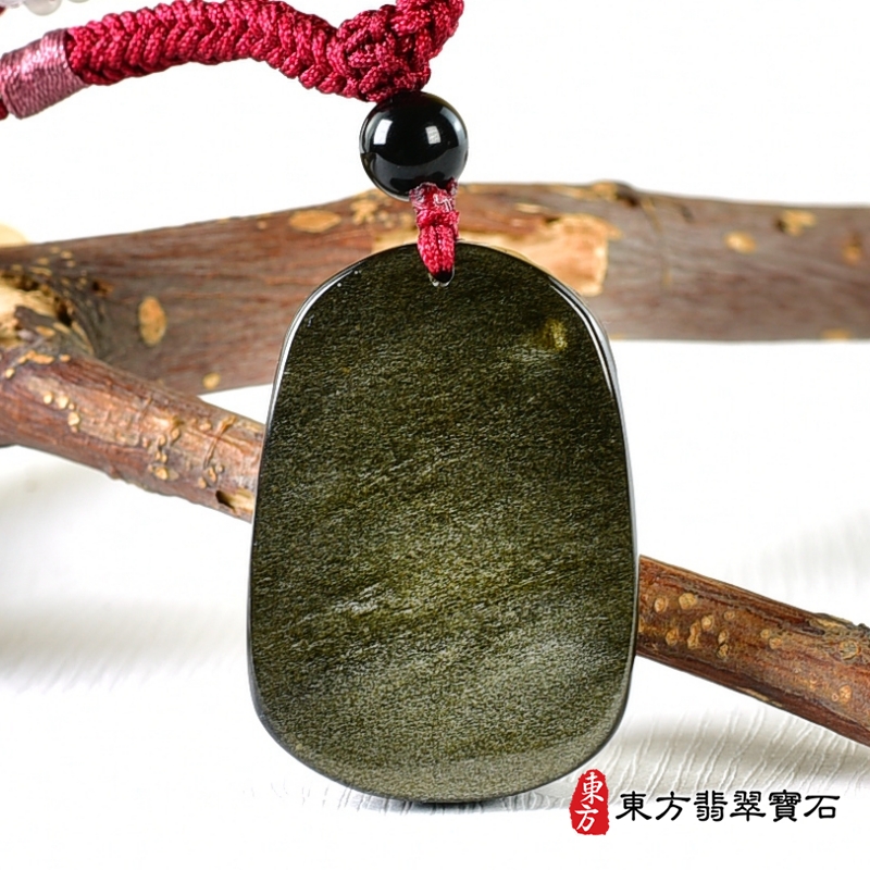 背面-金曜石生肖猴、龍、鼠三合貴人項鍊玉珮（生肖屬猴、龍、鼠，最適合配戴三合貴人項鍊，猴、龍、鼠：金曜石生肖猴、龍、鼠玉珮、金曜石生肖猴、龍、鼠玉墜、猴、龍、鼠十二生肖項鍊）。金曜石猴、龍、鼠，ZH239。客製化訂做各種金曜石生肖猴、龍、鼠吊墜玉珮項鍊。★附東方翡翠寶石保證卡