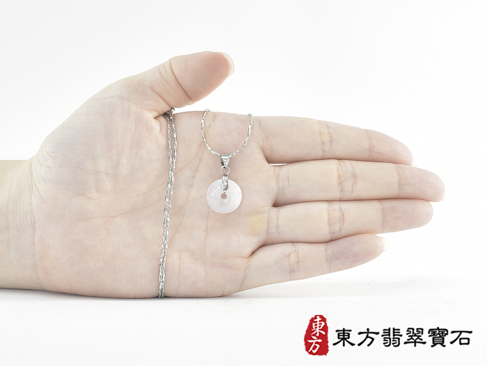 翡翠平安扣項鍊玉珮(平安富貴:平安扣牌A貨翡翠平安扣玉珮、緬甸玉平安扣玉墜)。淺紫色糯種平安扣,PN834。客製化訂做各種翡翠平安扣吊墜玉珮項鍊。★附A貨翡翠雙證書 12.jpg