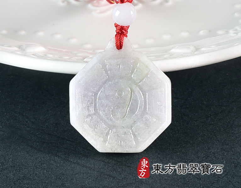 翡翠八卦項鍊玉珮(精工八卦太極,先天八卦:八卦牌A貨翡翠八卦玉珮、緬甸玉八卦玉墜)。八卦,ED462。訂做各種翡翠八卦吊墜玉珮項鍊。★附A貨翡翠雙證書 3.jpg