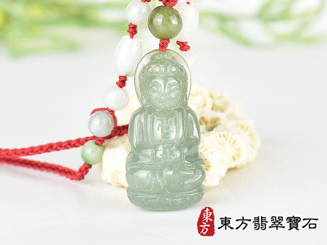 翡翠釋迦摩尼項鍊玉珮(釋迦摩尼:釋迦摩尼牌A貨翡翠釋迦摩尼玉珮、緬甸玉釋迦摩尼玉墜)。油青豆種釋迦摩尼,FD782。客製化訂做各種翡翠釋迦摩尼吊墜玉珮項鍊。★附A貨翡翠雙證書 0.jpg
