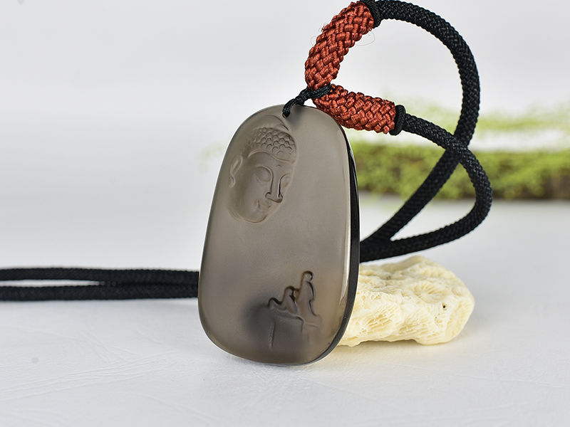 黑曜石釋迦摩尼項鍊玉珮(釋迦摩尼:釋迦摩尼牌黑曜石釋迦摩尼玉珮、黑曜石釋迦摩尼玉墜)全黑黑曜石釋迦摩尼,FD785。客製化訂做各種黑曜石釋迦摩尼吊墜玉珮項鍊。★附東方翡翠寶石保證卡 2.jpg