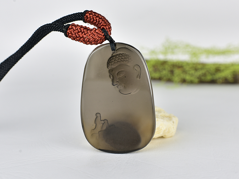 黑曜石釋迦摩尼項鍊玉珮(釋迦摩尼:釋迦摩尼牌黑曜石釋迦摩尼玉珮、黑曜石釋迦摩尼玉墜)全黑黑曜石釋迦摩尼,FD785。客製化訂做各種黑曜石釋迦摩尼吊墜玉珮項鍊。★附東方翡翠寶石保證卡 3.jpg