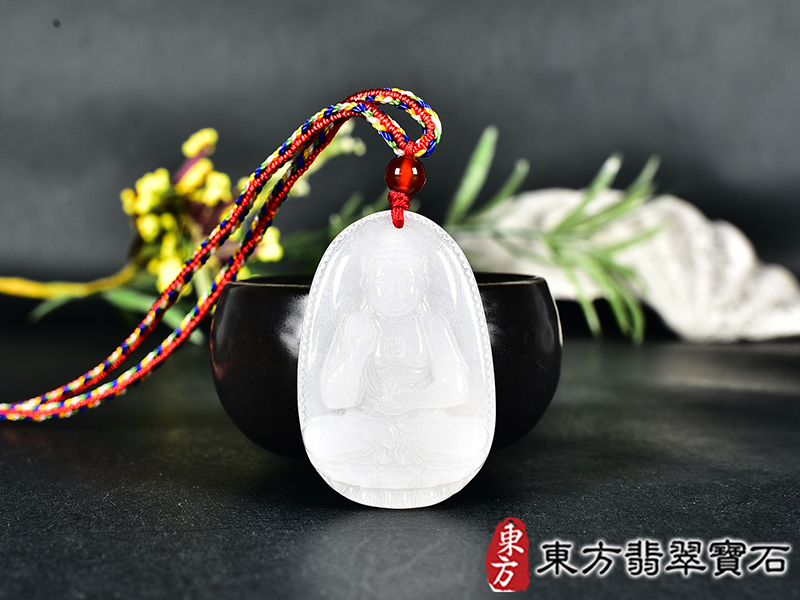 新疆白玉阿彌陀佛項鍊玉珮(阿彌陀佛:阿彌陀佛牌紅瑪瑙阿彌陀佛玉珮、紅瑪瑙阿彌陀佛玉墜)。新疆白玉阿彌陀佛,FD803。客製化訂做各種新疆白玉阿彌陀佛吊墜玉珮項鍊。★附東方翡翠寶石保證卡 0.jpg
