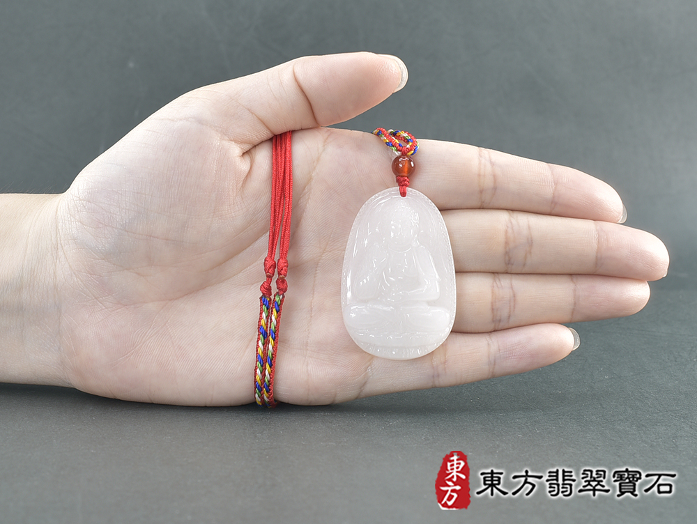 新疆白玉阿彌陀佛項鍊玉珮(阿彌陀佛:阿彌陀佛牌紅瑪瑙阿彌陀佛玉珮、紅瑪瑙阿彌陀佛玉墜)。新疆白玉阿彌陀佛,FD803。客製化訂做各種新疆白玉阿彌陀佛吊墜玉珮項鍊。★附東方翡翠寶石保證卡 5.jpg