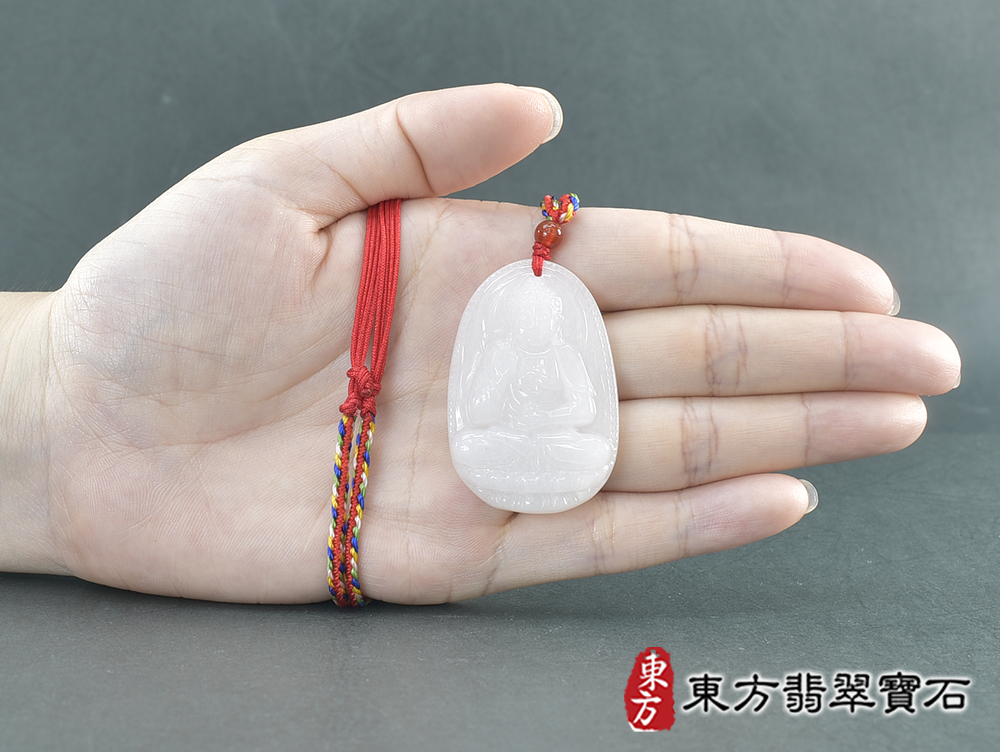新疆白玉阿彌陀佛項鍊玉珮(阿彌陀佛:阿彌陀佛牌紅瑪瑙阿彌陀佛玉珮、紅瑪瑙阿彌陀佛玉墜)。新疆白玉阿彌陀佛,FD804。客製化訂做各種新疆白玉阿彌陀佛吊墜玉珮項鍊。★附東方翡翠寶石保證卡 5.jpg