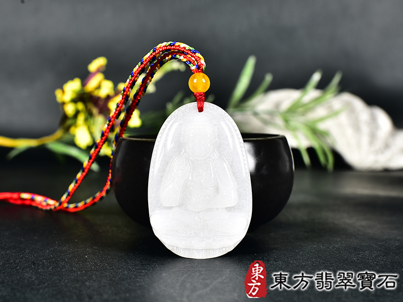 新疆白玉阿彌陀佛項鍊玉珮(阿彌陀佛:阿彌陀佛牌紅瑪瑙阿彌陀佛玉珮、紅瑪瑙阿彌陀佛玉墜)。新疆白玉阿彌陀佛,FD805。客製化訂做各種新疆白玉阿彌陀佛吊墜玉珮項鍊。★附東方翡翠寶石保證卡 0.jpg
