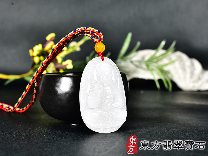 新疆白玉阿彌陀佛項鍊玉珮(阿彌陀佛:阿彌陀佛牌紅瑪瑙阿彌陀佛玉珮、紅瑪瑙阿彌陀佛玉墜)。新疆白玉阿彌陀佛,FD805。客製化訂做各種新疆白玉阿彌陀佛吊墜玉珮項鍊。★附東方翡翠寶石保證卡 2.jpg