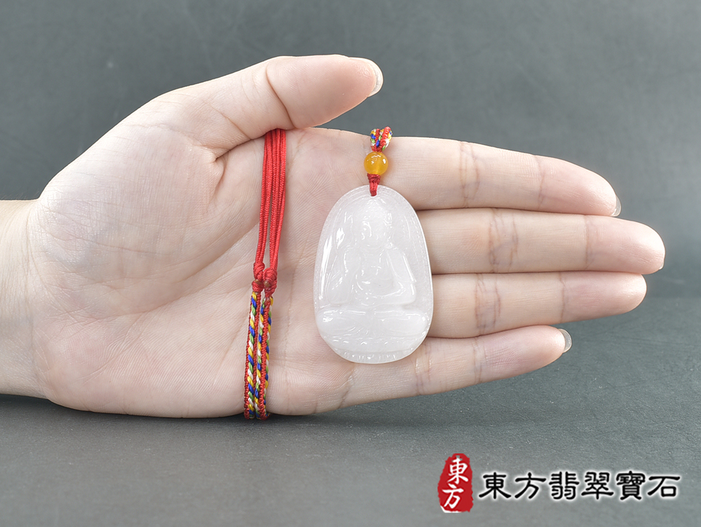 新疆白玉阿彌陀佛項鍊玉珮(阿彌陀佛:阿彌陀佛牌紅瑪瑙阿彌陀佛玉珮、紅瑪瑙阿彌陀佛玉墜)。新疆白玉阿彌陀佛,FD805。客製化訂做各種新疆白玉阿彌陀佛吊墜玉珮項鍊。★附東方翡翠寶石保證卡 5.jpg