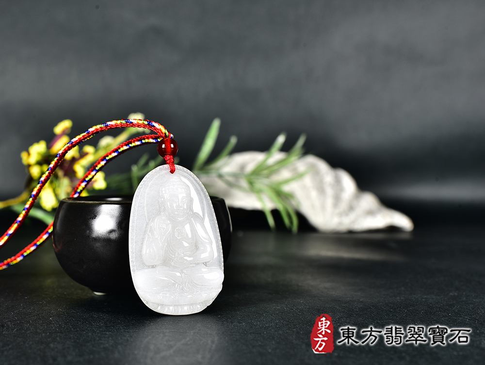 新疆白玉阿彌陀佛項鍊玉珮(阿彌陀佛:阿彌陀佛牌紅瑪瑙阿彌陀佛玉珮、紅瑪瑙阿彌陀佛玉墜)。新疆白玉阿彌陀佛,FD806。客製化訂做各種新疆白玉阿彌陀佛吊墜玉珮項鍊。★附東方翡翠寶石保證卡 4.jpg