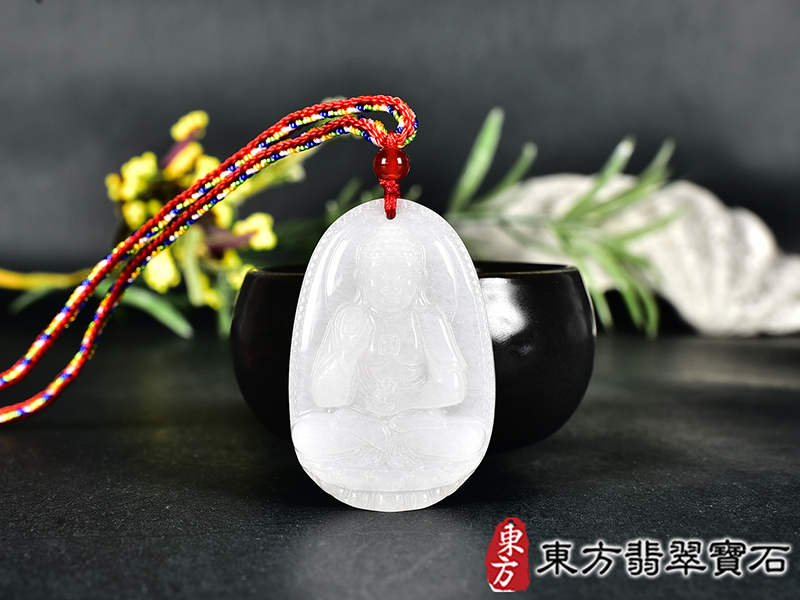 新疆白玉阿彌陀佛項鍊玉珮(阿彌陀佛:阿彌陀佛牌紅瑪瑙阿彌陀佛玉珮、紅瑪瑙阿彌陀佛玉墜)。新疆白玉阿彌陀佛,FD807。客製化訂做各種新疆白玉阿彌陀佛吊墜玉珮項鍊。★附東方翡翠寶石保證卡 0.jpg