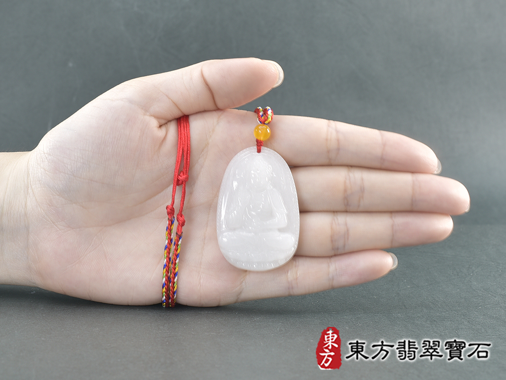 新疆白玉阿彌陀佛項鍊玉珮(阿彌陀佛:阿彌陀佛牌紅瑪瑙阿彌陀佛玉珮、紅瑪瑙阿彌陀佛玉墜)。新疆白玉阿彌陀佛,FD808。客製化訂做各種新疆白玉阿彌陀佛吊墜玉珮項鍊。★附東方翡翠寶石保證卡 5.jpg
