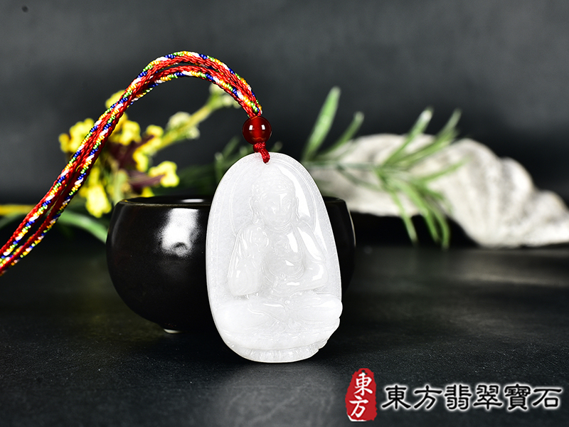 新疆白玉阿彌陀佛項鍊玉珮(阿彌陀佛:阿彌陀佛牌紅瑪瑙阿彌陀佛玉珮、紅瑪瑙阿彌陀佛玉墜)。新疆白玉阿彌陀佛,FD809。客製化訂做各種新疆白玉阿彌陀佛吊墜玉珮項鍊。★附東方翡翠寶石保證卡 1.jpg