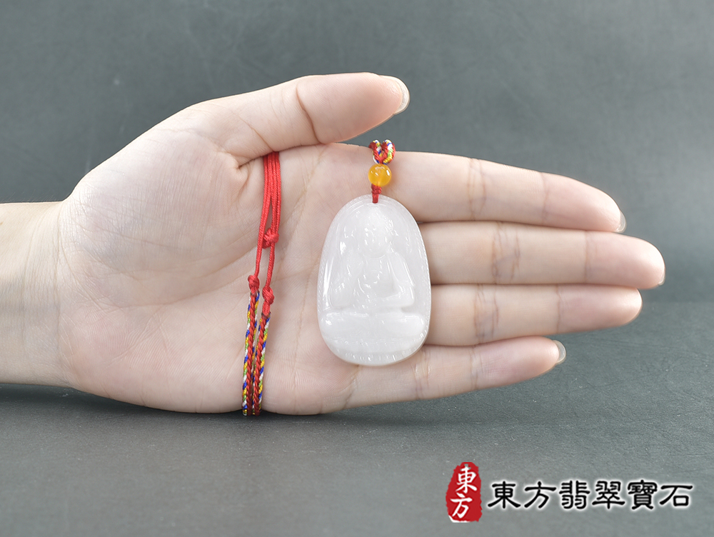新疆白玉阿彌陀佛項鍊玉珮(阿彌陀佛:阿彌陀佛牌紅瑪瑙阿彌陀佛玉珮、紅瑪瑙阿彌陀佛玉墜)。新疆白玉阿彌陀佛,FD809。客製化訂做各種新疆白玉阿彌陀佛吊墜玉珮項鍊。★附東方翡翠寶石保證卡 5.jpg